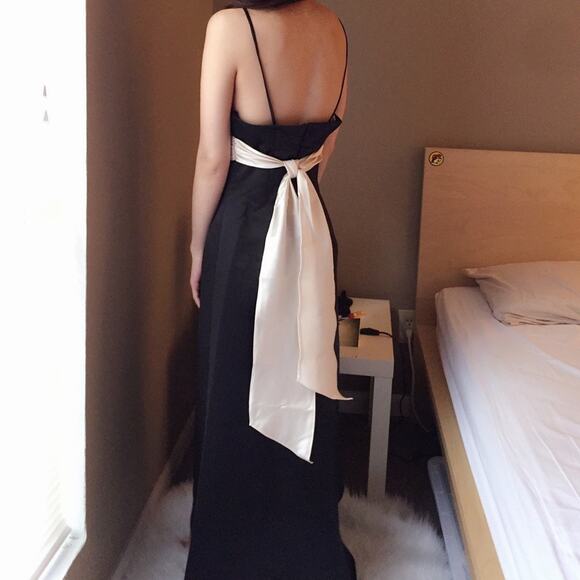 NWT Bill Levkoff Classics Satin Cocktail Gown-MA5 - Picture 2 of 8